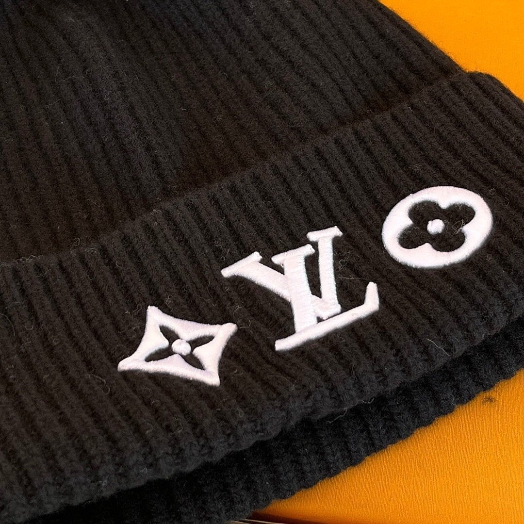 Louis Vuitton Wool Logo Beanie