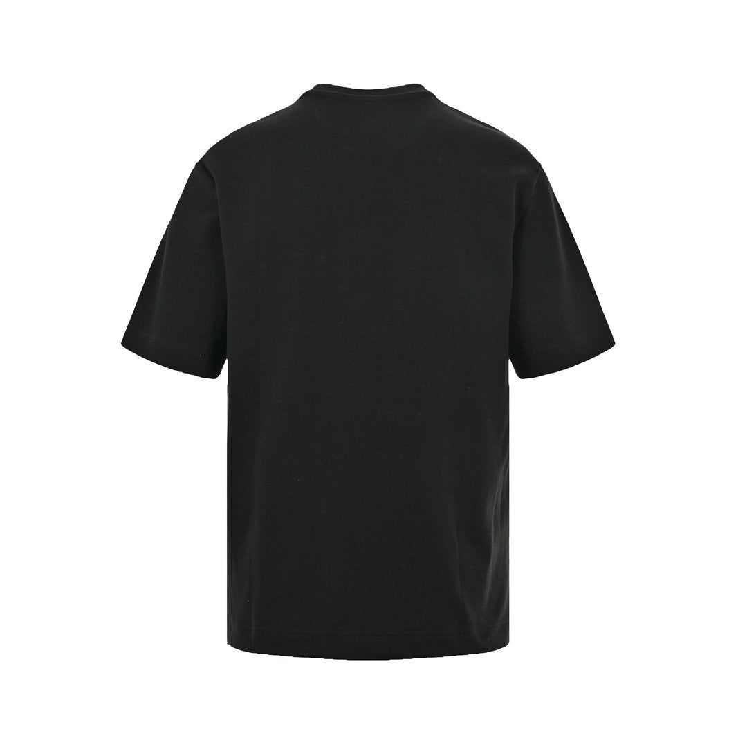 Fendi FF Monogram Pocket Oversized T-Shirt Black