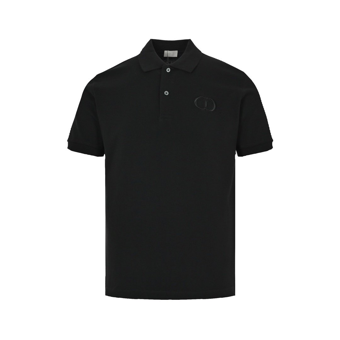 Dior Polo Shirt Couture Black