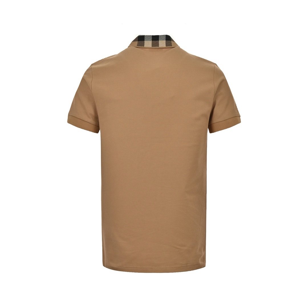 Burberry Cody Check Polo Shirt Brown