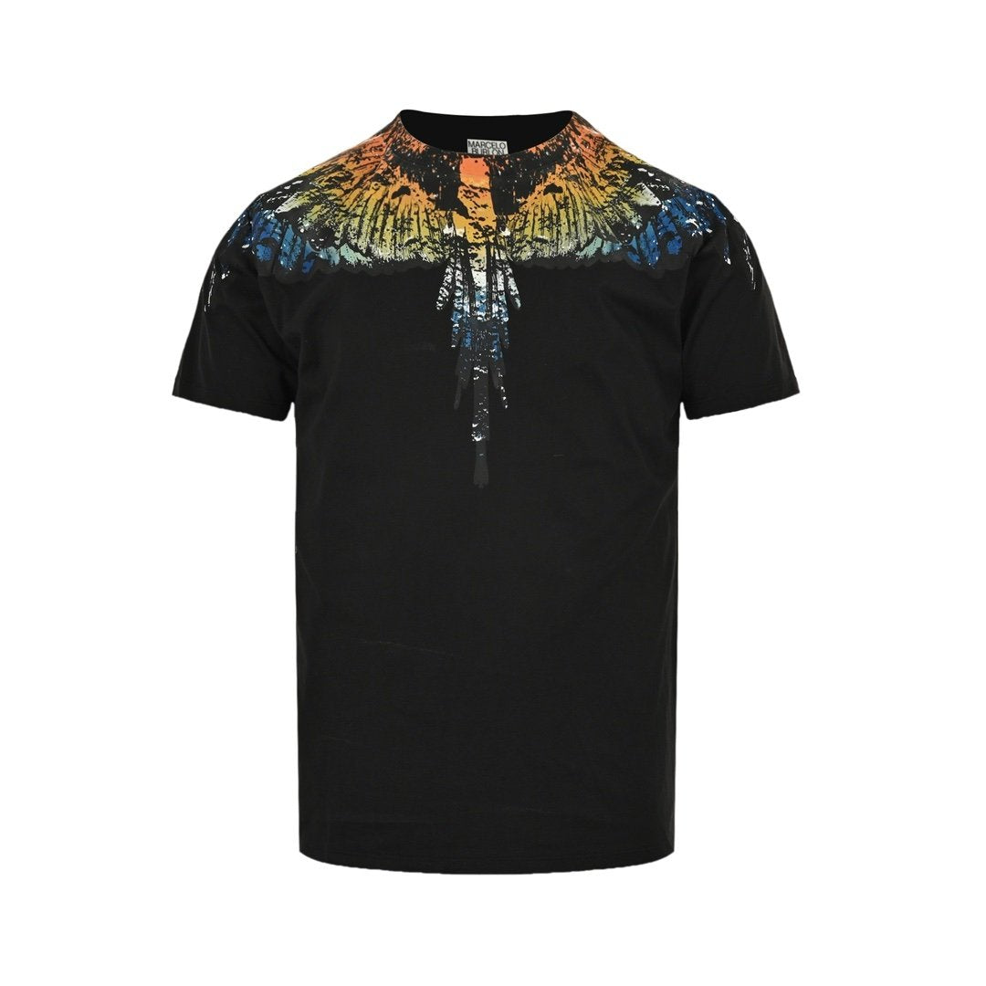 Marcelo Burlon Lunar Wings Black T-Shirt