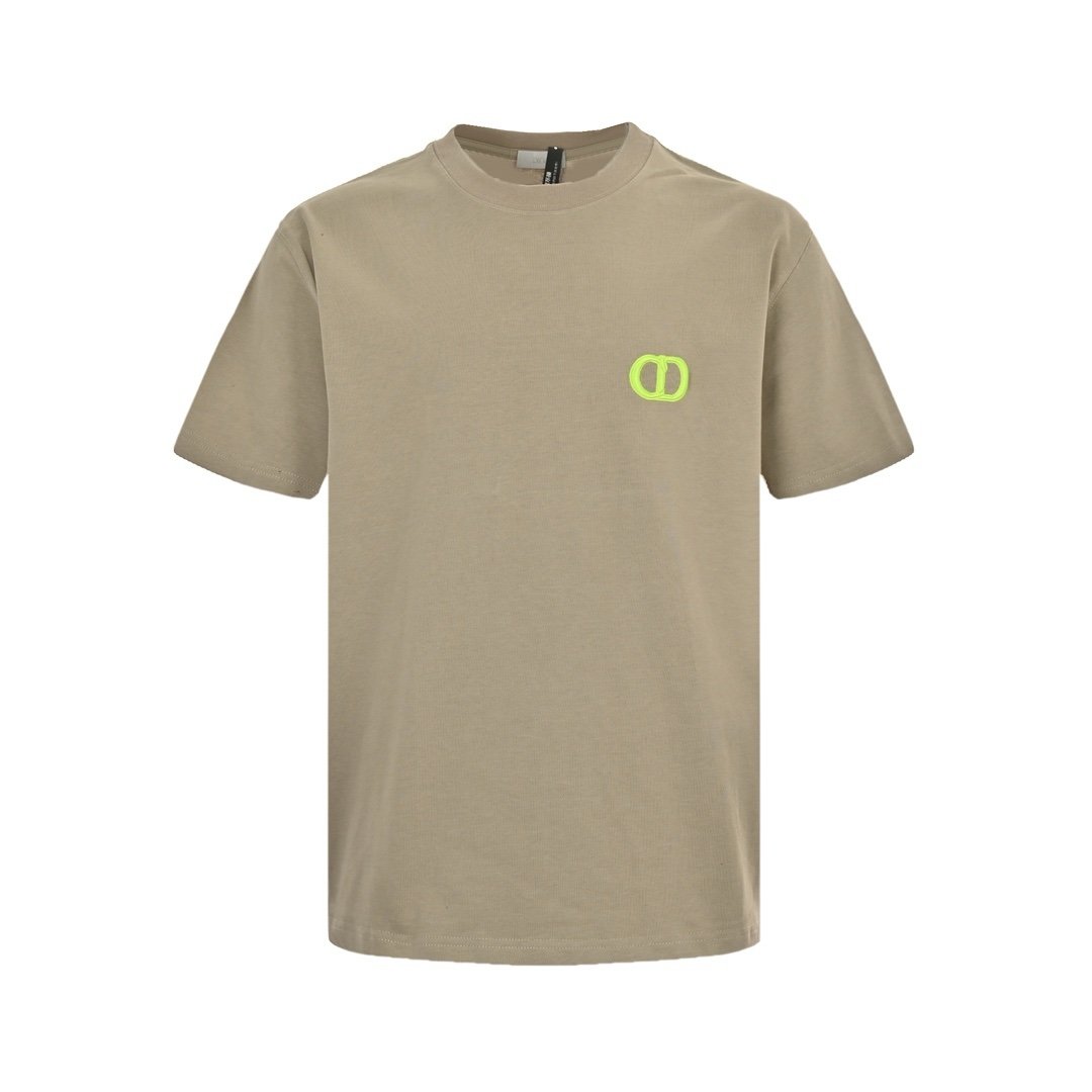 Dior CD Signature T-Shirt Beige