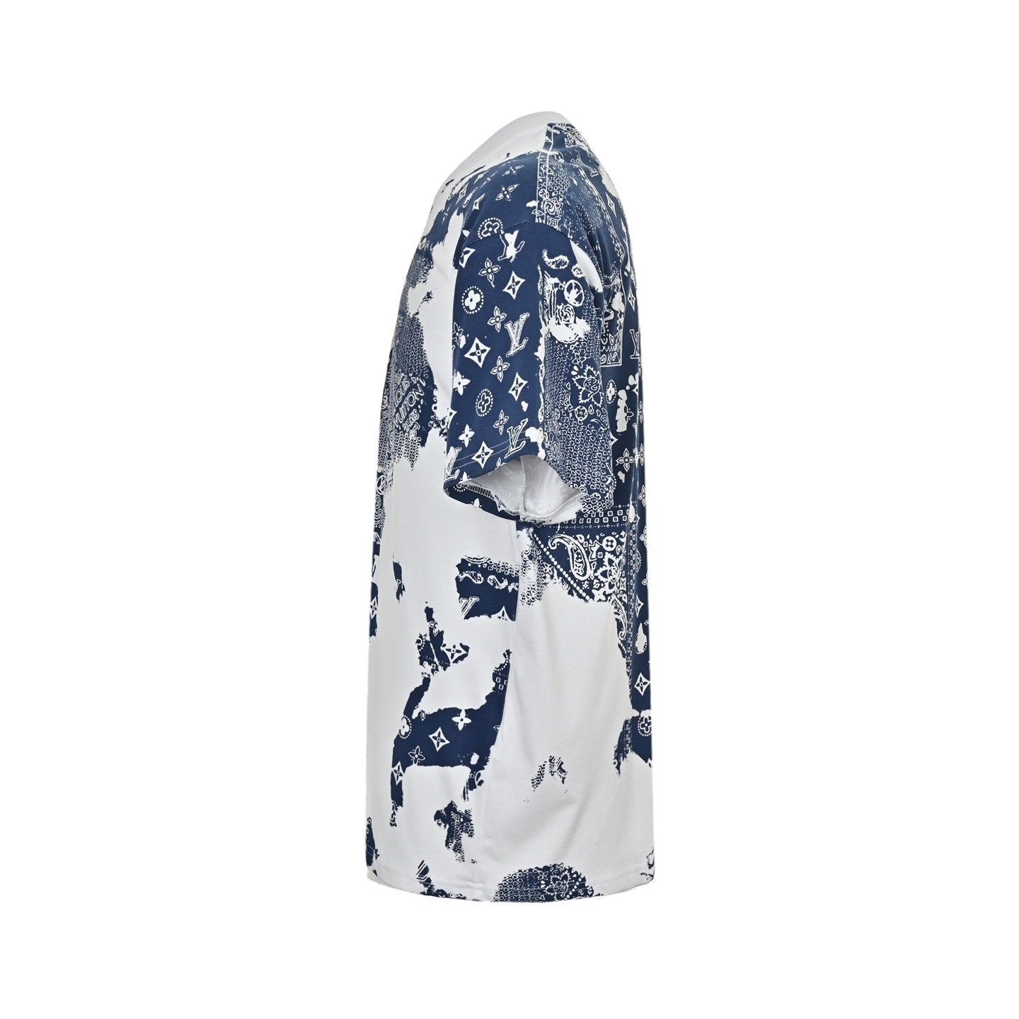 Louis Vuitton Monogram Bandana Printed T-Shirt White/Blue