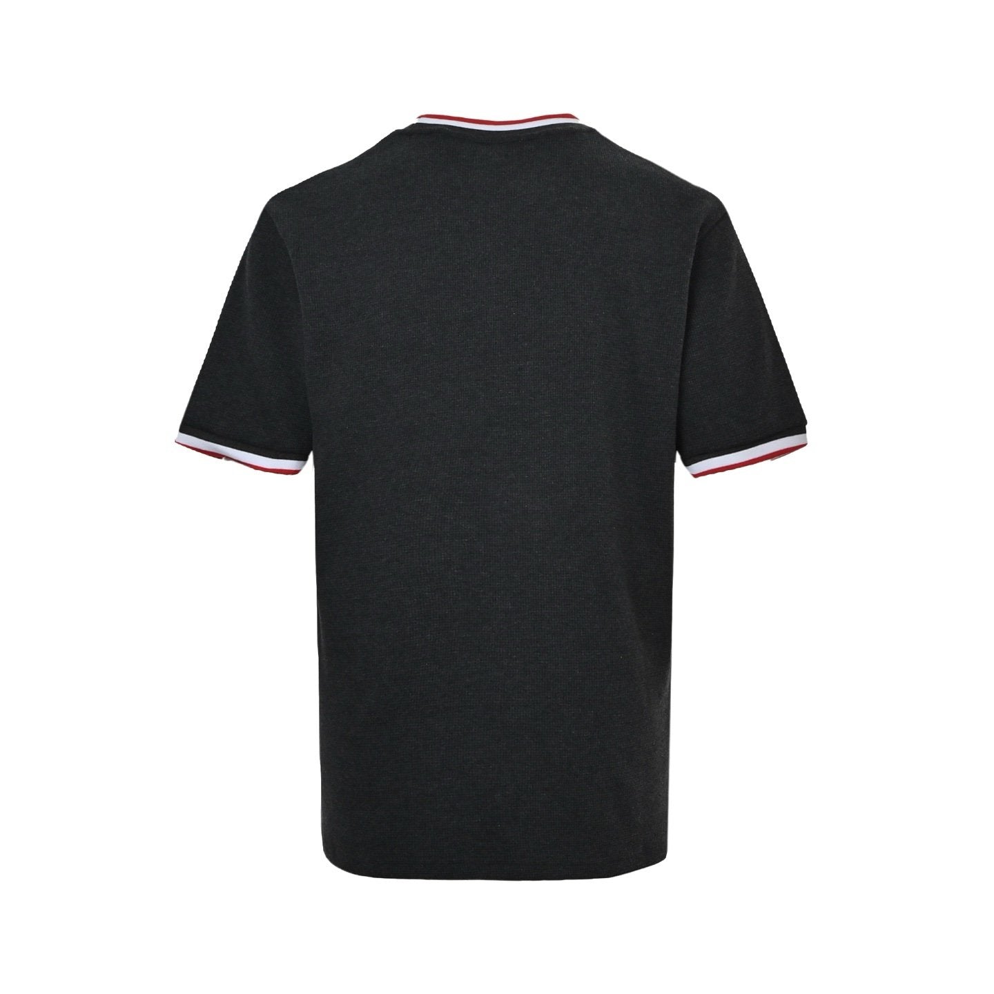 Moncler Tricolor Jersey T-Shirt Grey