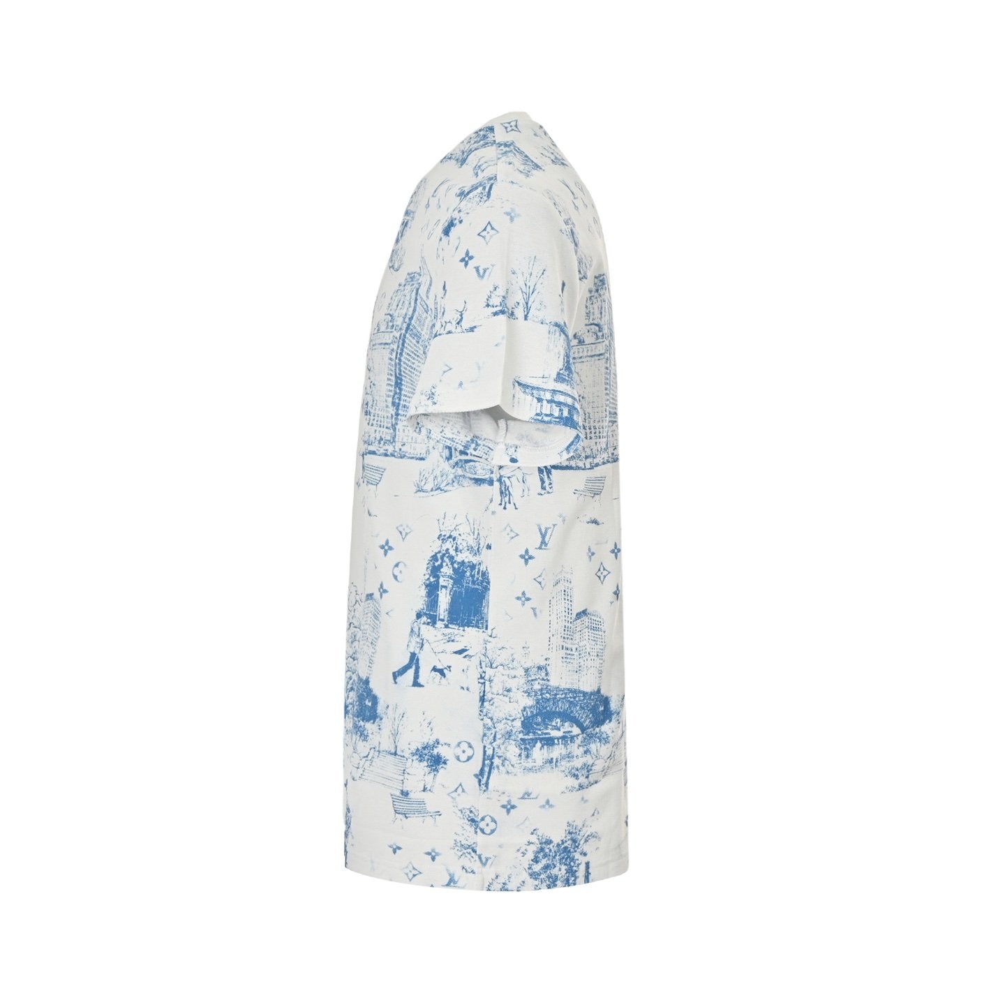 Louis Vuitton Printed Cotton Pique T-Shirt