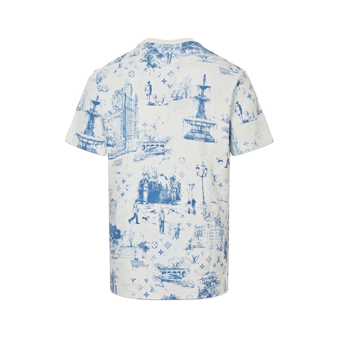 Louis Vuitton Printed Cotton Pique T-Shirt