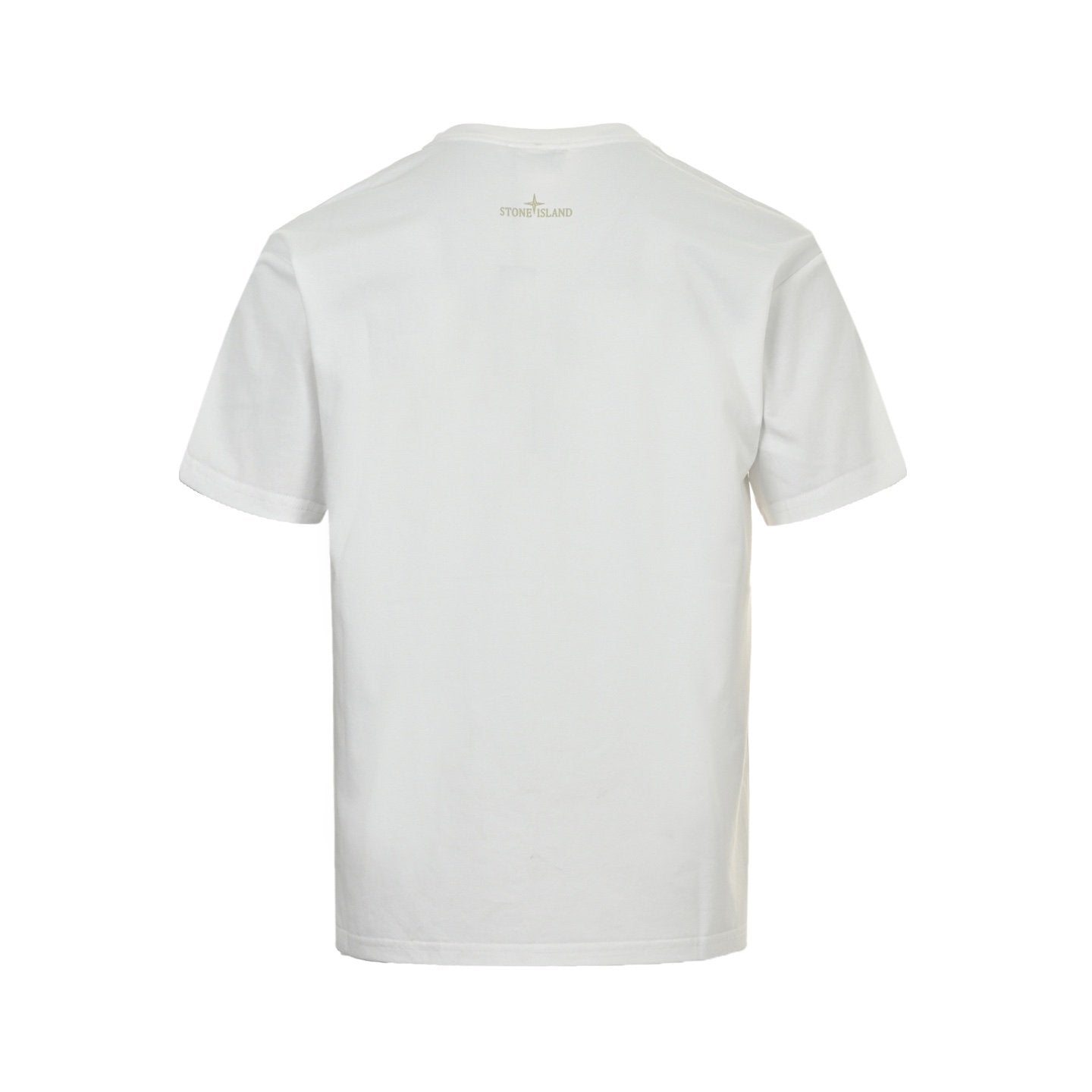 Stone Island White Cotton Jersey T-Shirt