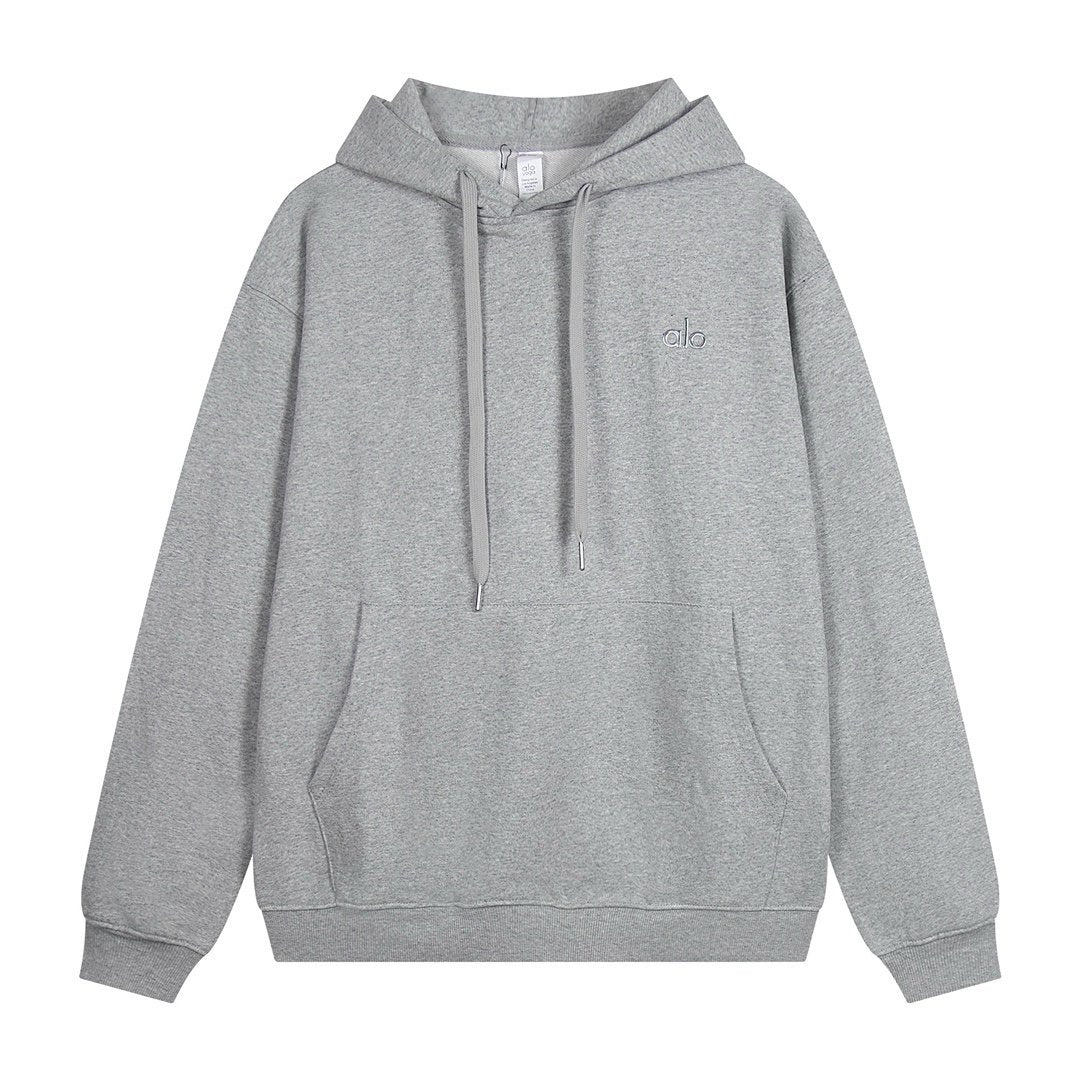 Alo Yoga Accolade Cotton-Blend Tracksuit Grey