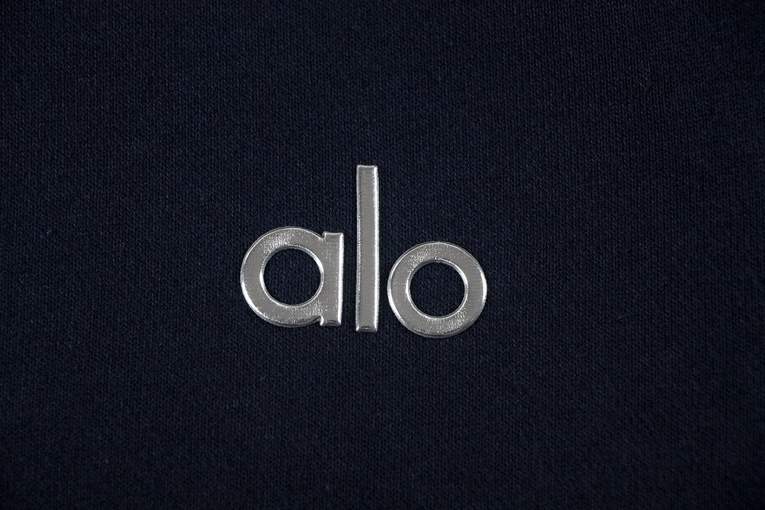 Alo Yoga Accolade Cotton-Blend Tracksuit Navy