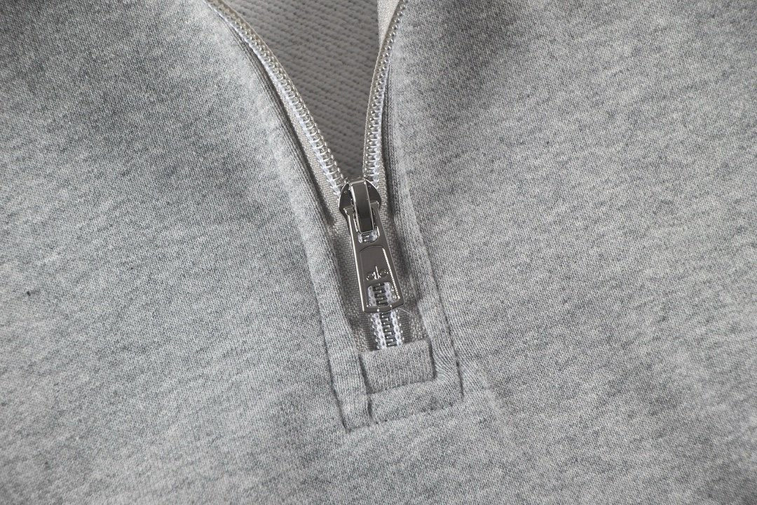 Alo Yoga 1/4 Zip Tracksuit Grey