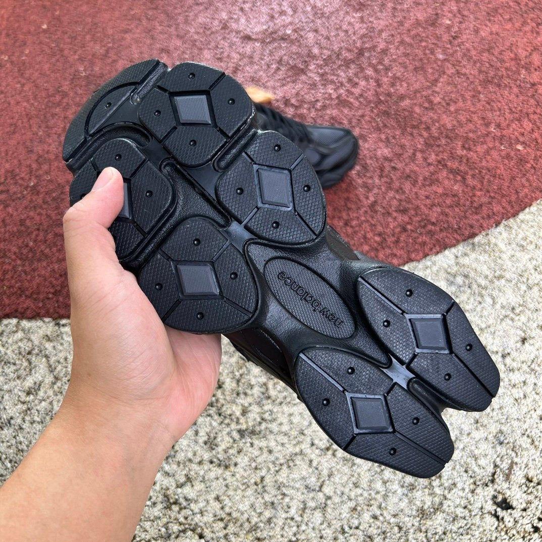 New Balance 9060 Triple Black Leather