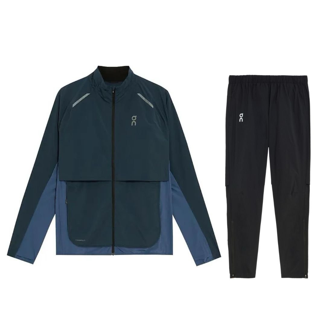 On Running Tracksuit Blue/Black