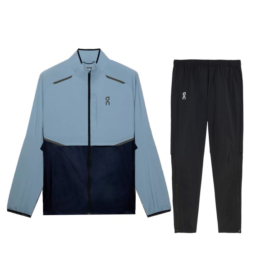 On Running Tracksuit L-Blue/Black