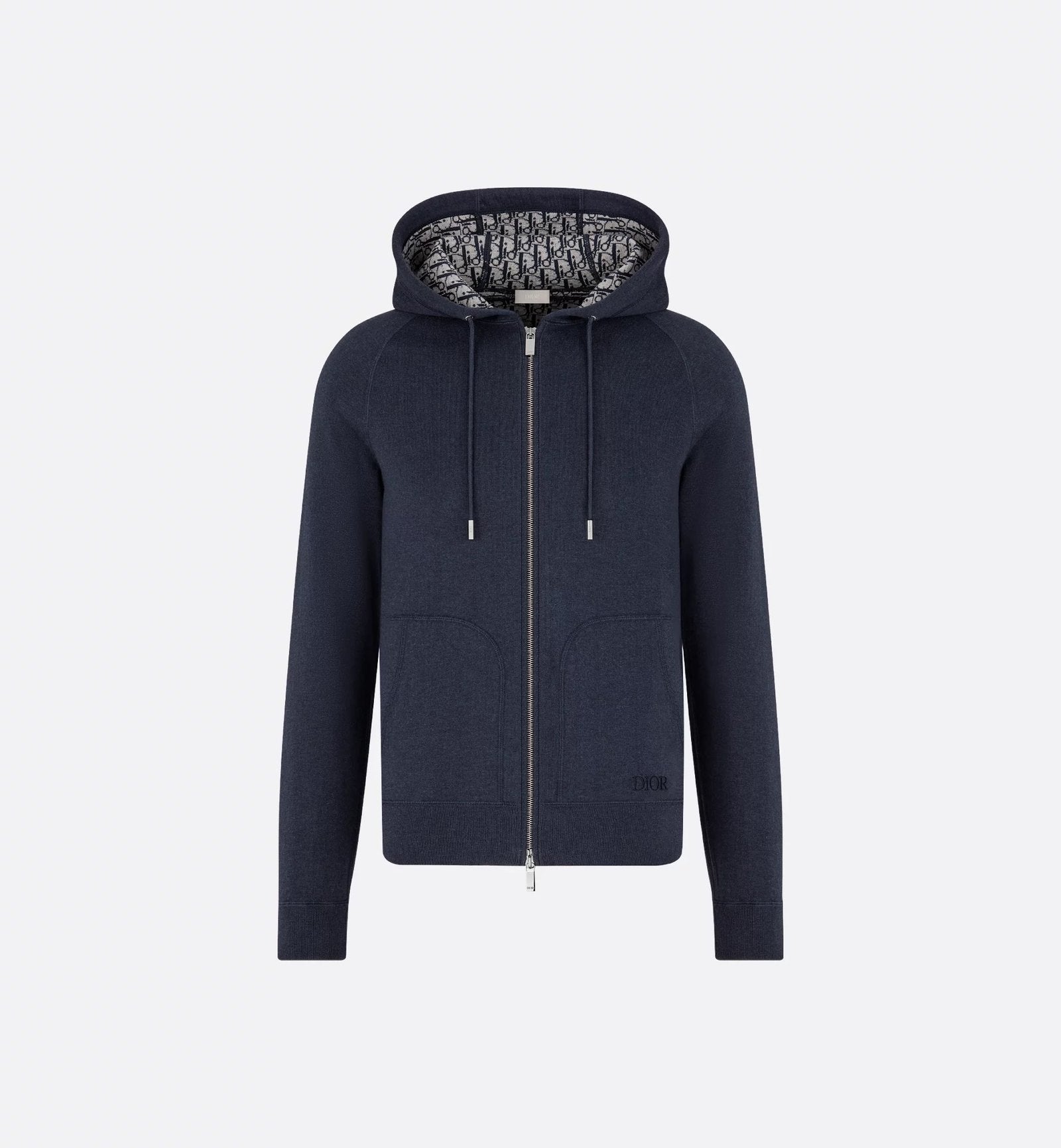 Dior Icon Jacquard Tracksuit Cashmere & Wool Navy Blue