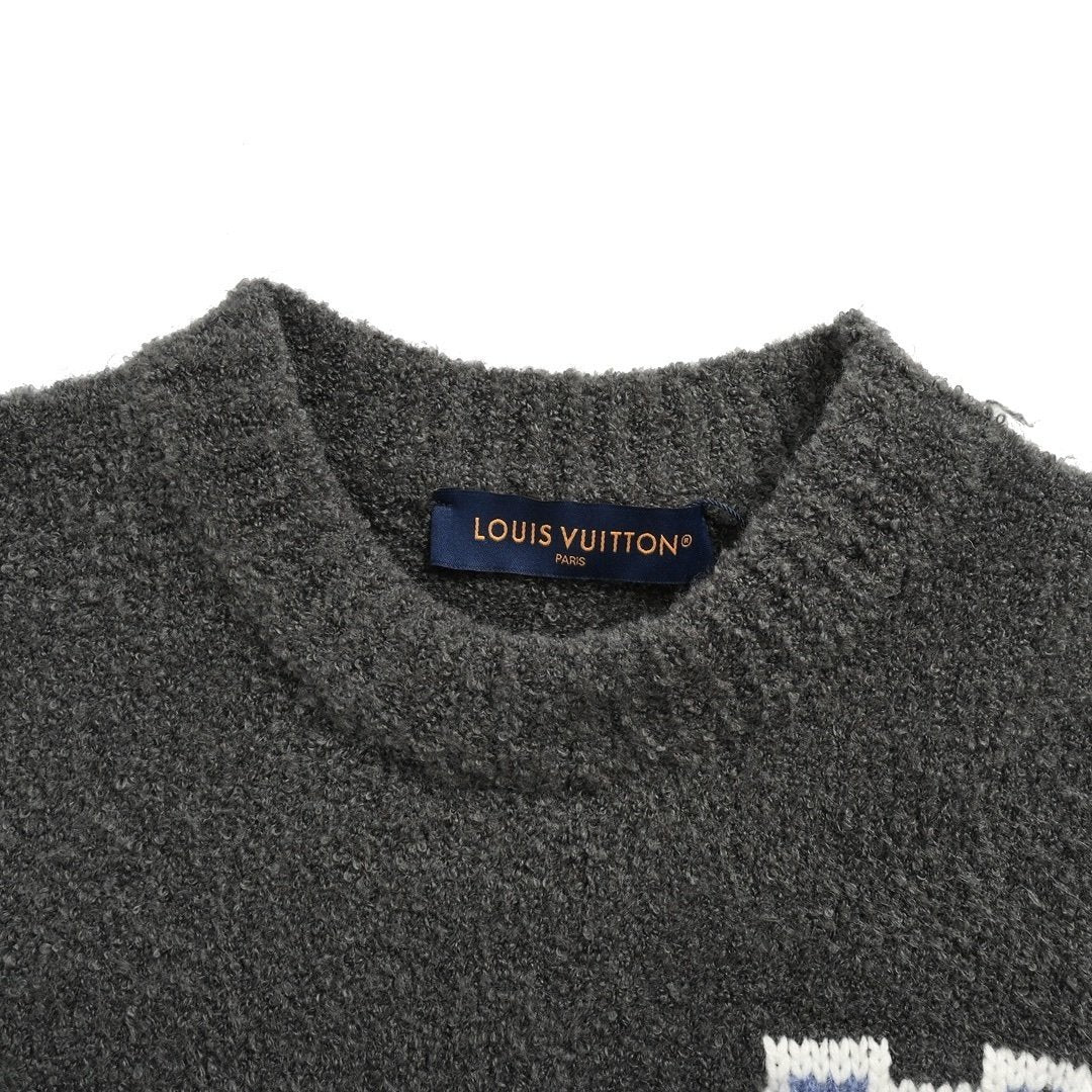 Louis Vuitton Chunky Wool Blend Pull Over