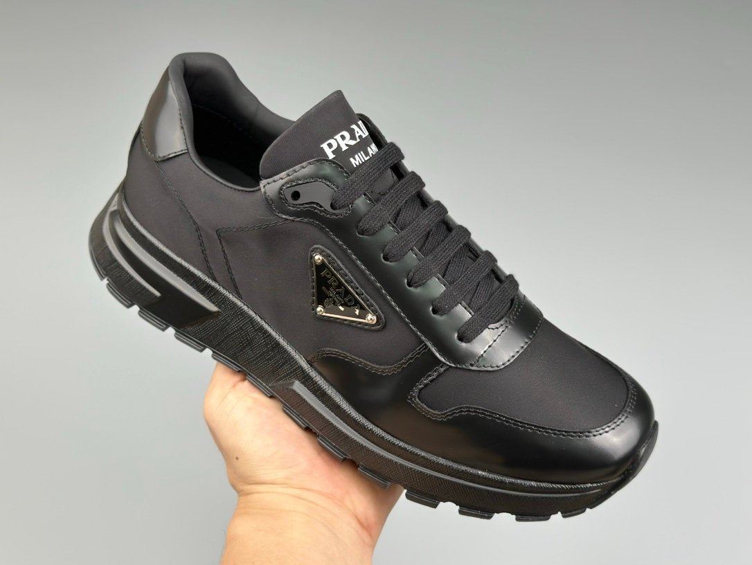 Prada Prax 01 Re-Nylon Black Leather