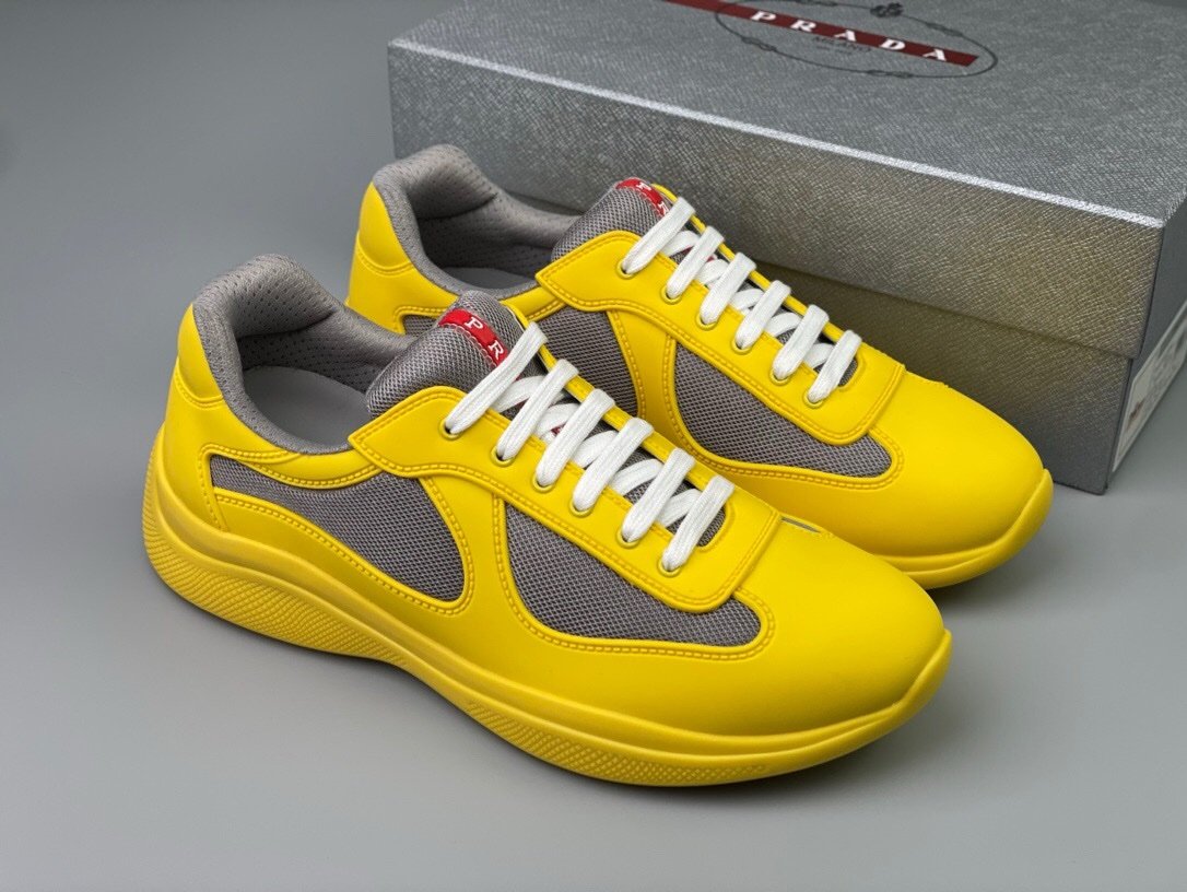 Prada Americas Cup Soft Icon Yellow