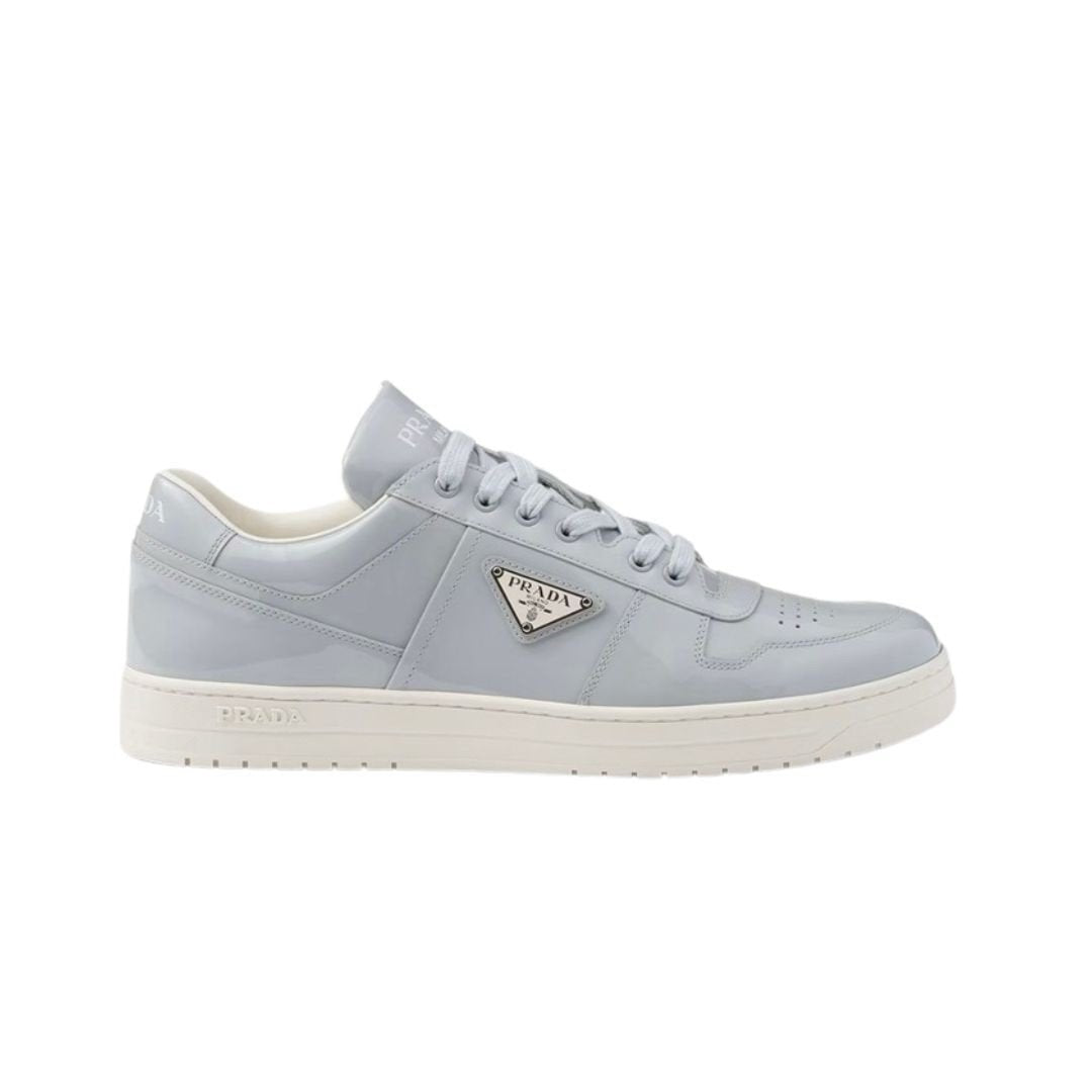 Prada Downtown Leather Blue Re-Nylon