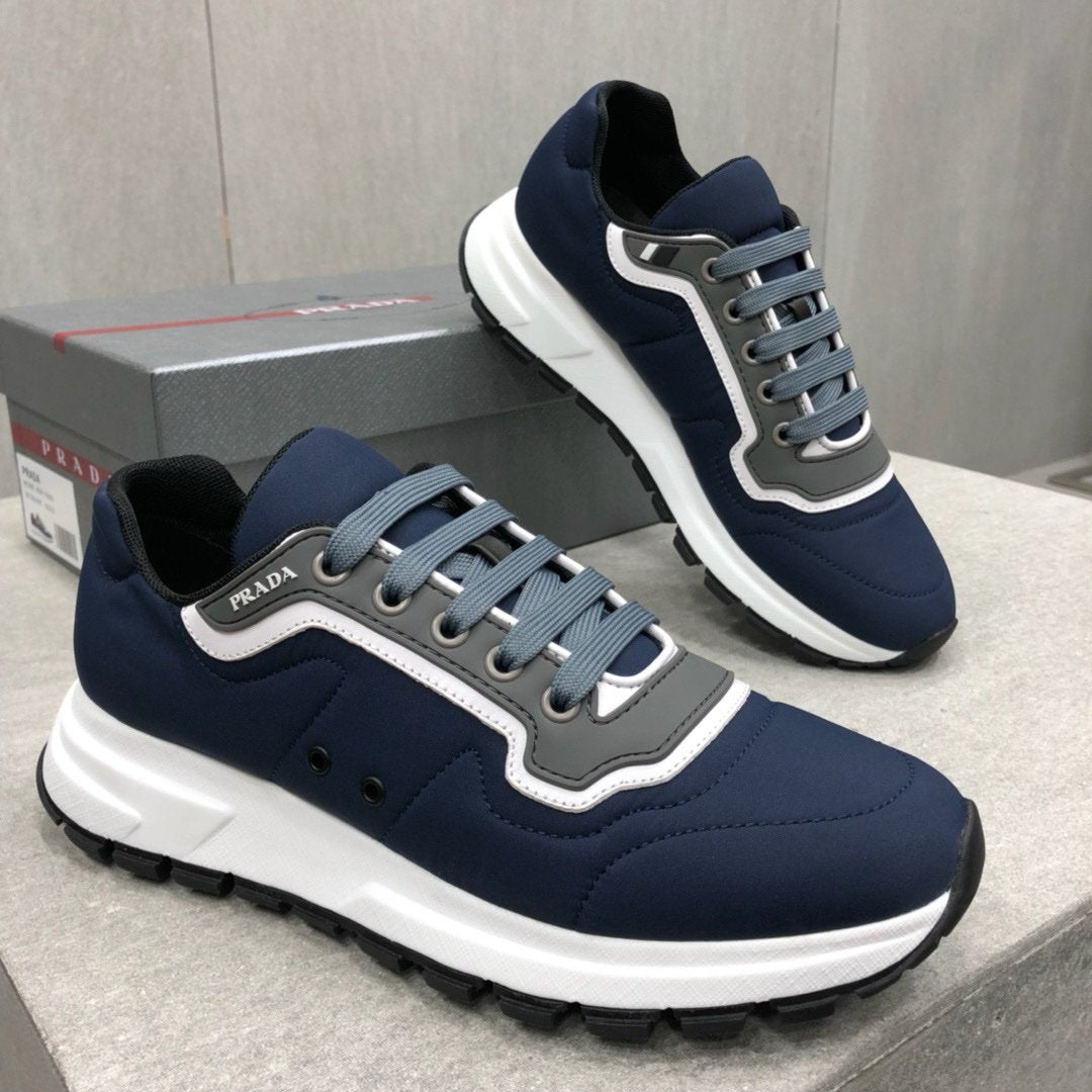 Prada Men's Textile Prax01 Navy