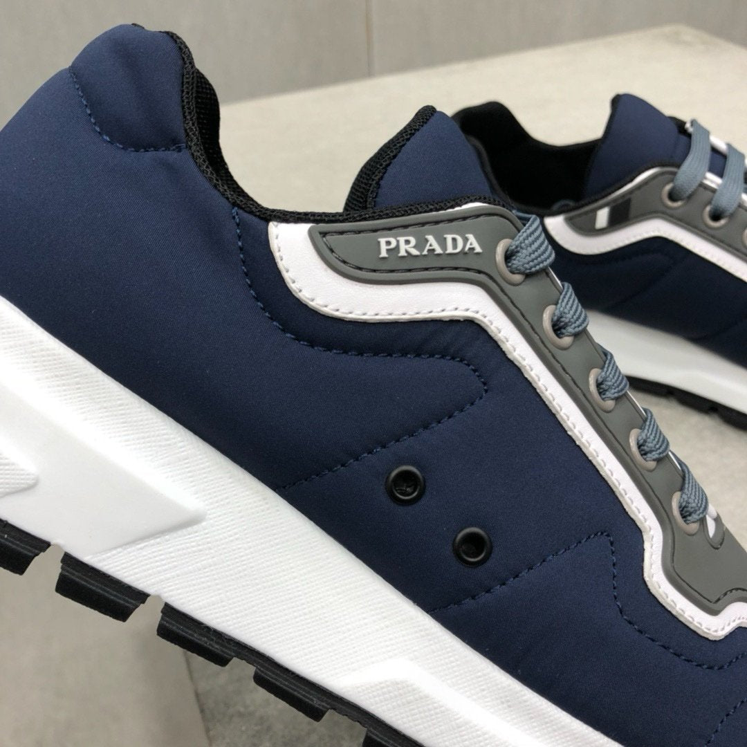Prada Men's Textile Prax01 Navy