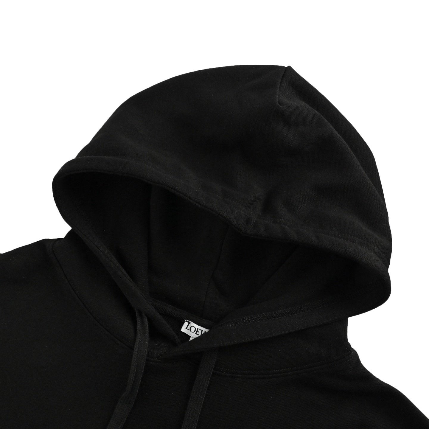 Loewe Anagram Logo Embroidered Black Pull Over