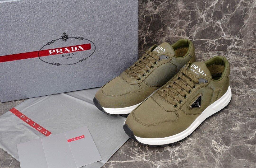 Prada Prax 01 Re-Nylon Green White