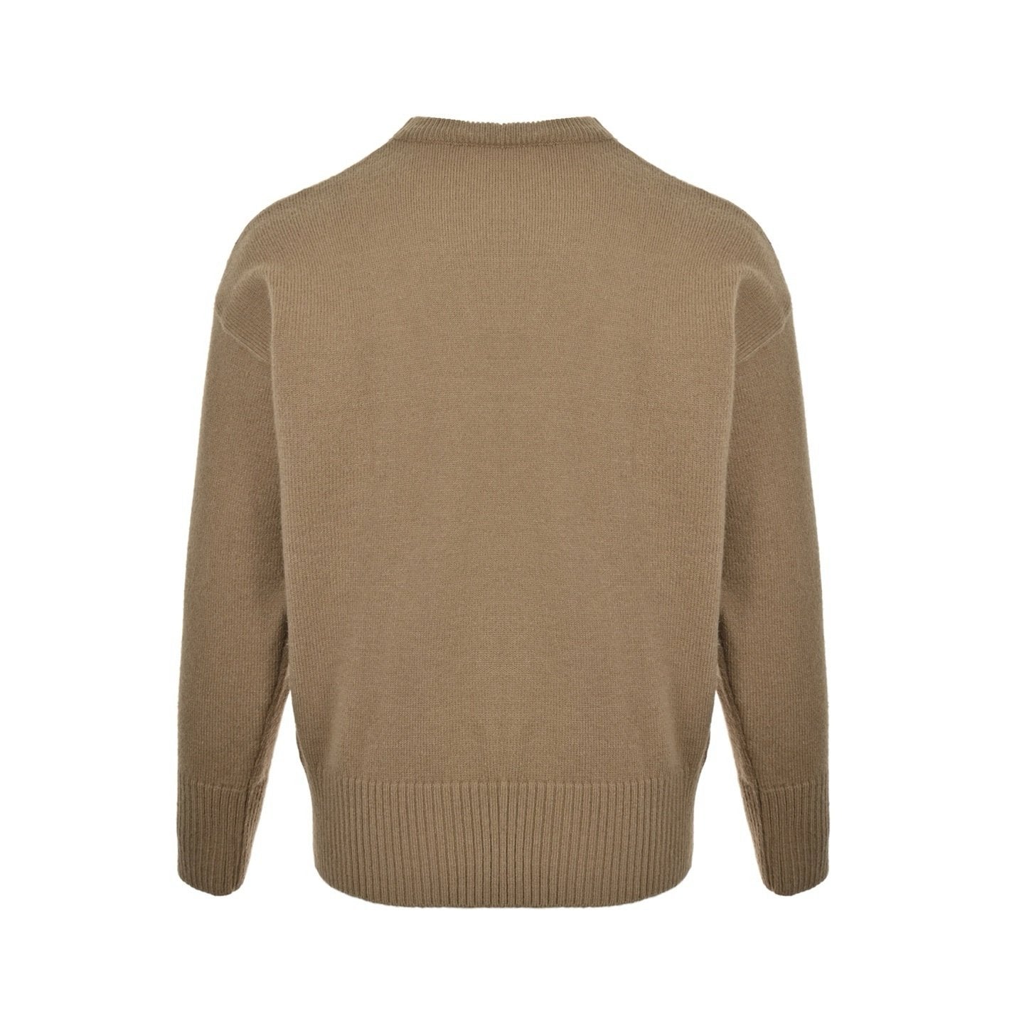 Ami De Paris Sweater Mushroom Brown/White