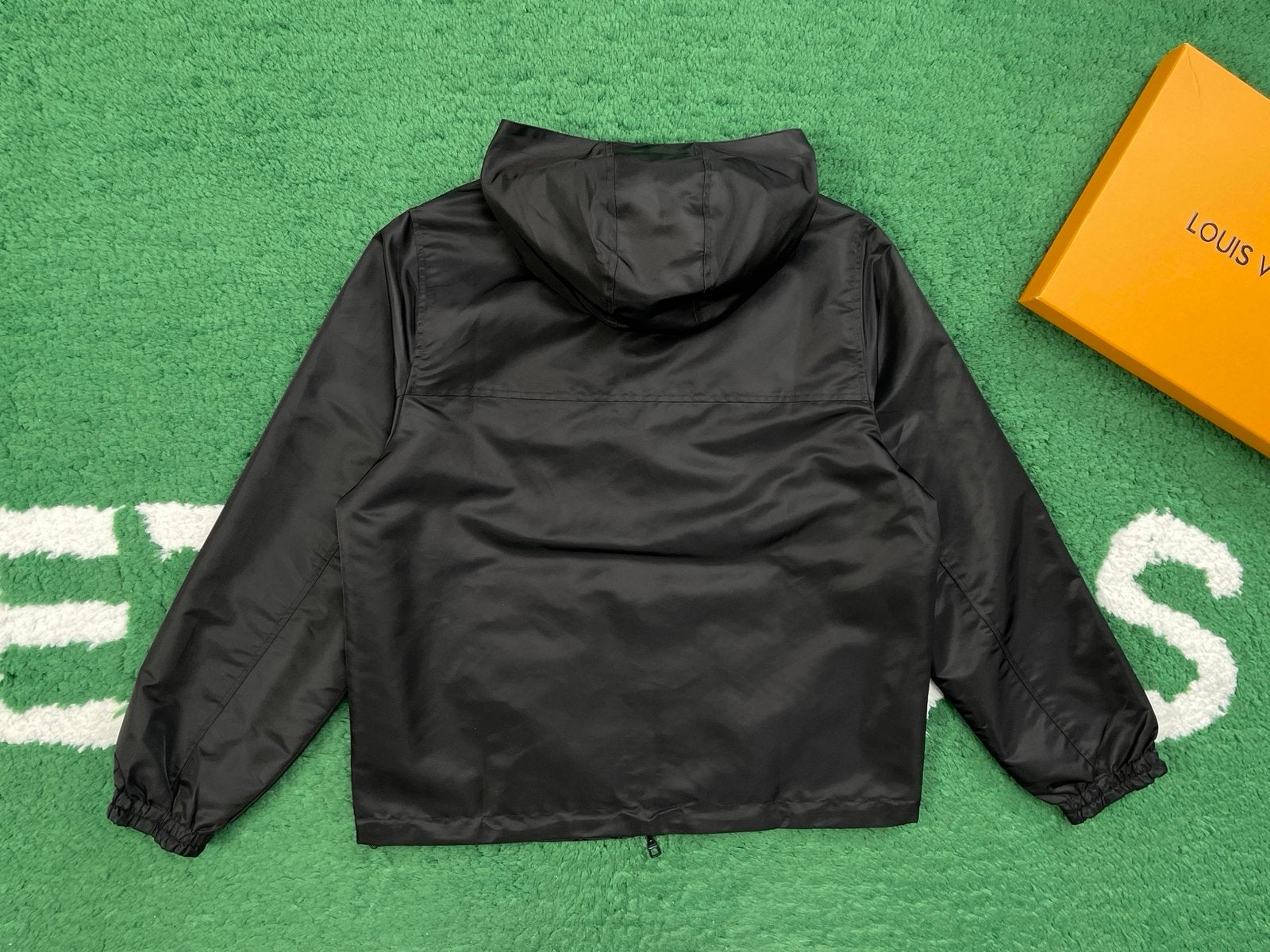 Louis Vuitton Reversible Windbreaker Jacket In Black