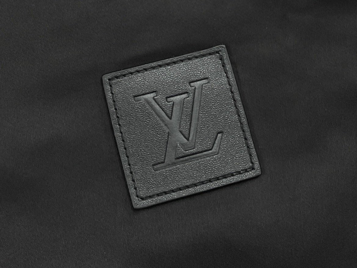 Louis Vuitton Reversible Windbreaker Jacket In Black