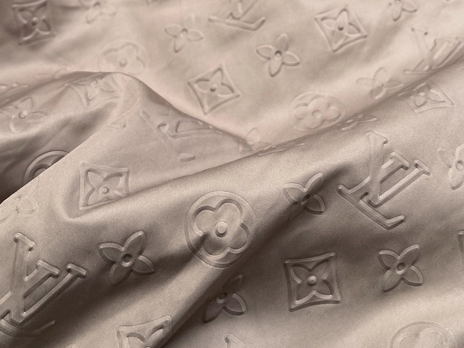 Louis Vuitton Monogram Padded Windbreaker In Beige