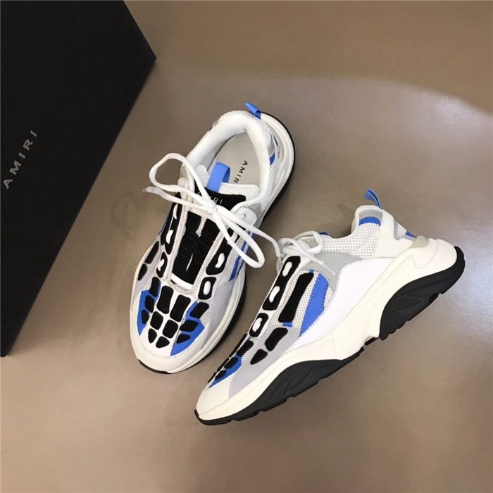 Amiri Bone Runner Bone Runner White Black Grey Blue