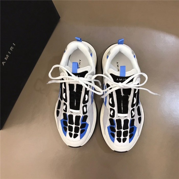 Amiri Bone Runner Bone Runner White Black Grey Blue