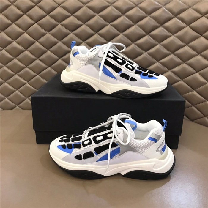 Amiri Bone Runner Bone Runner White Black Grey Blue