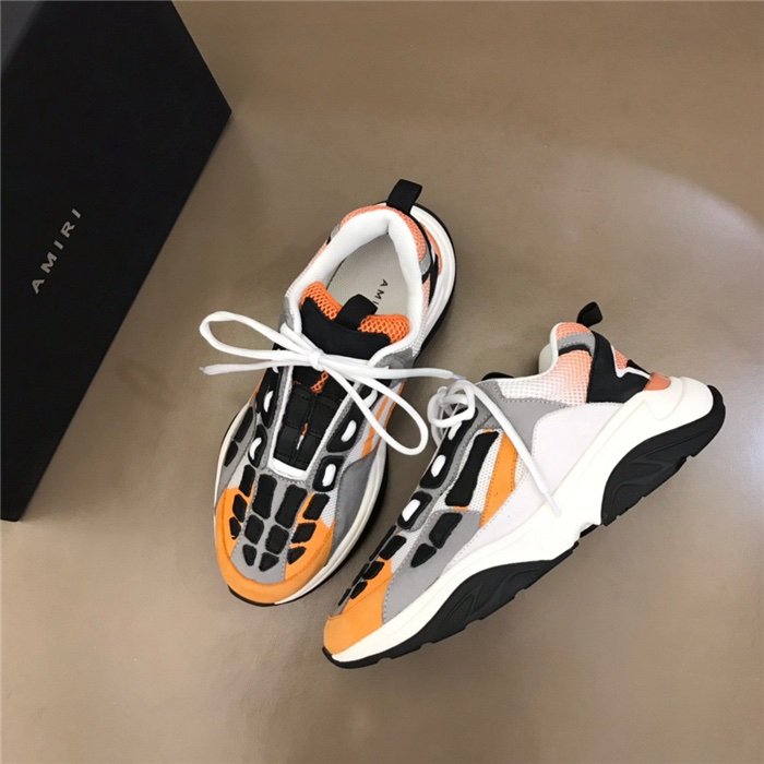 Amiri Bone Runner Bone Runner White Black Grey Orange