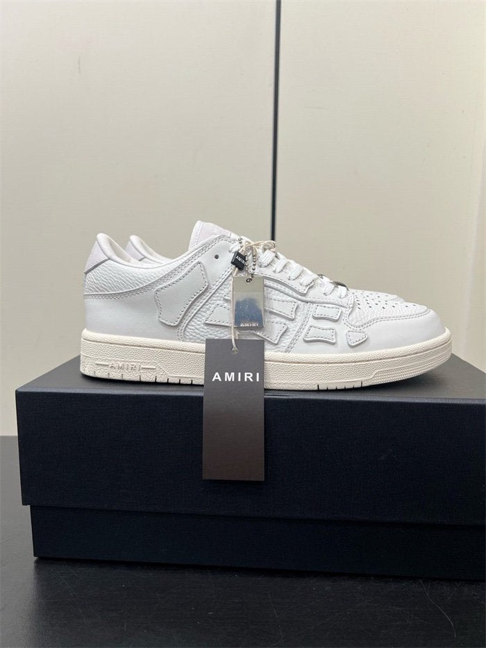 Amiri Varsity Skel Low Top White