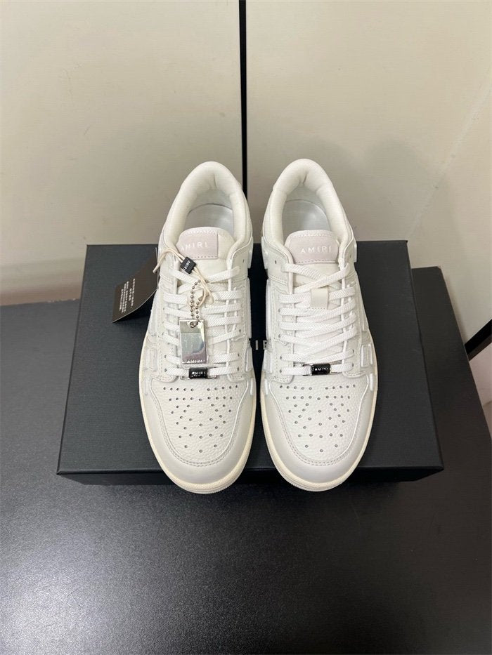 Amiri Varsity Skel Low Top White