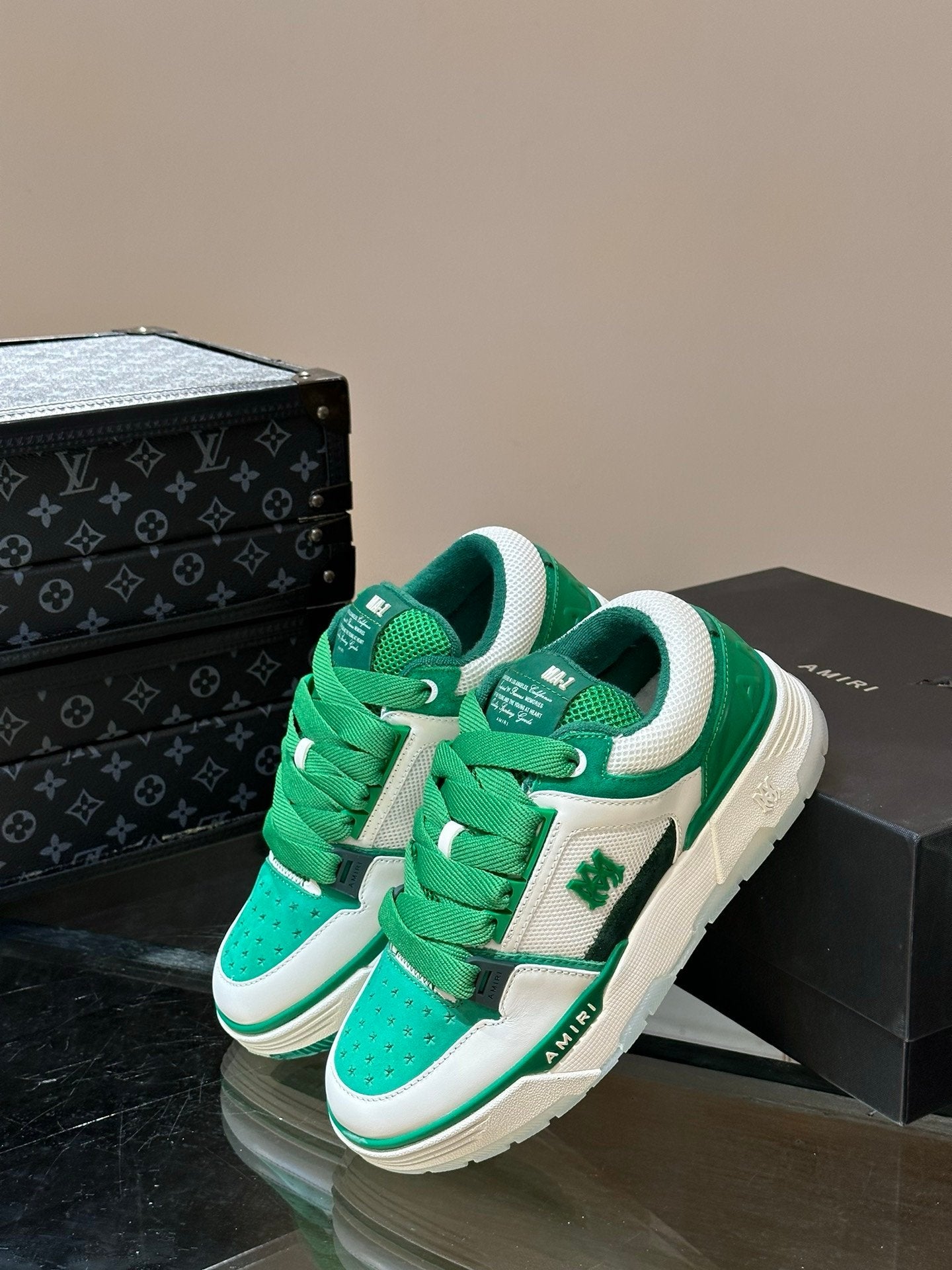 Amiri MA-1 Green White
