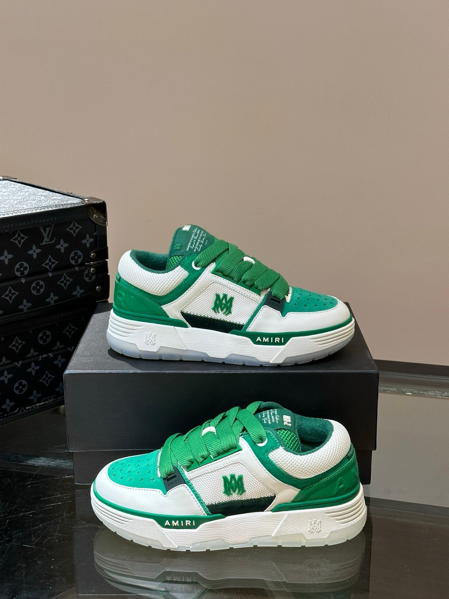 Amiri MA-1 Green White