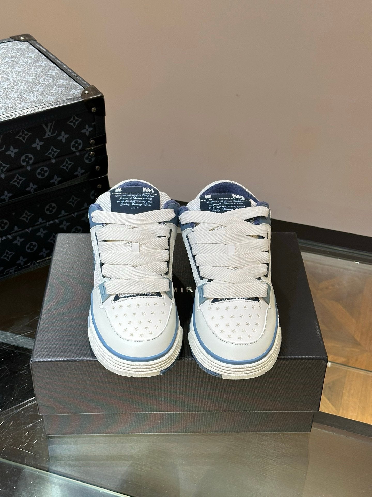 Amiri MA-1 Blue White