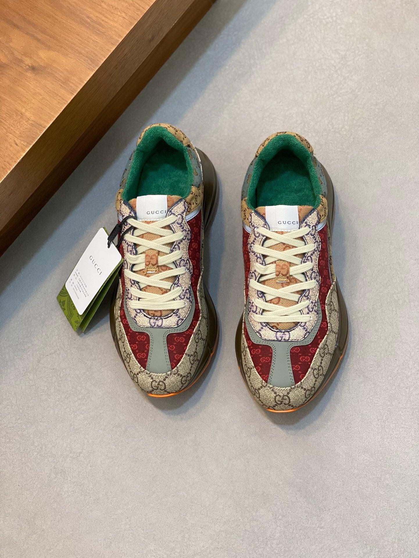 Gucci Rhyton GG Canvas Beige