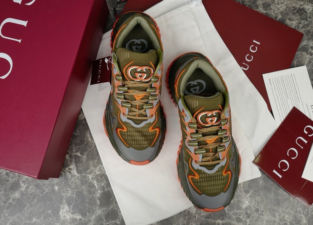 Gucci Ripple Splash Green Orange