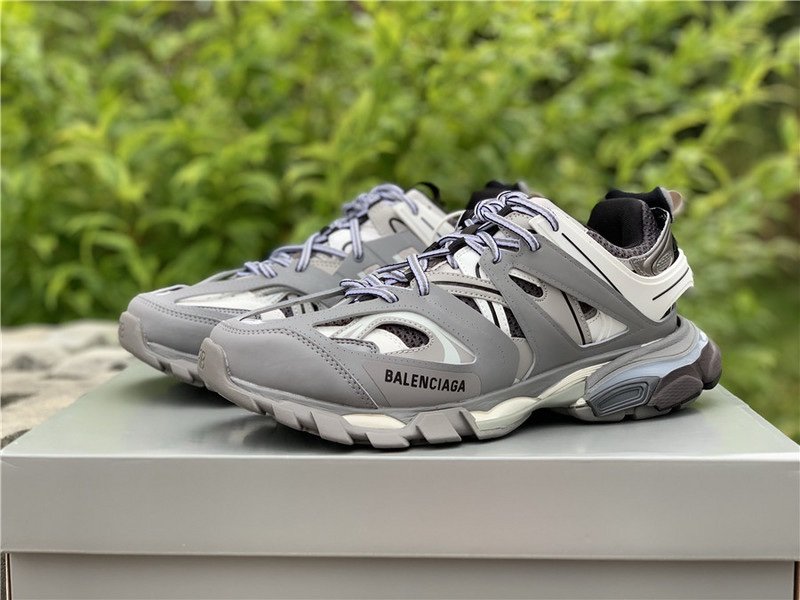 Balenciaga Track Trainer Grey LED