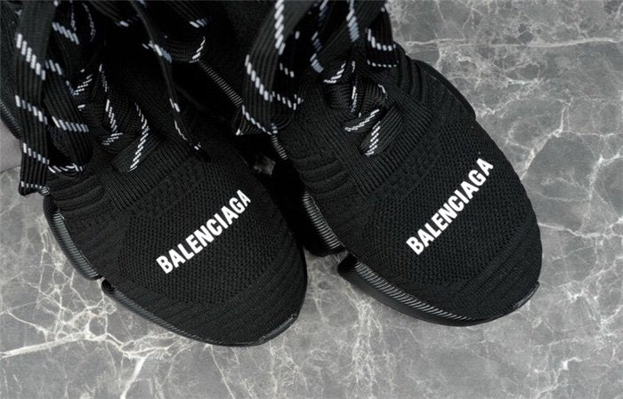 Balenciaga Speed 2.0 Lace Up Black