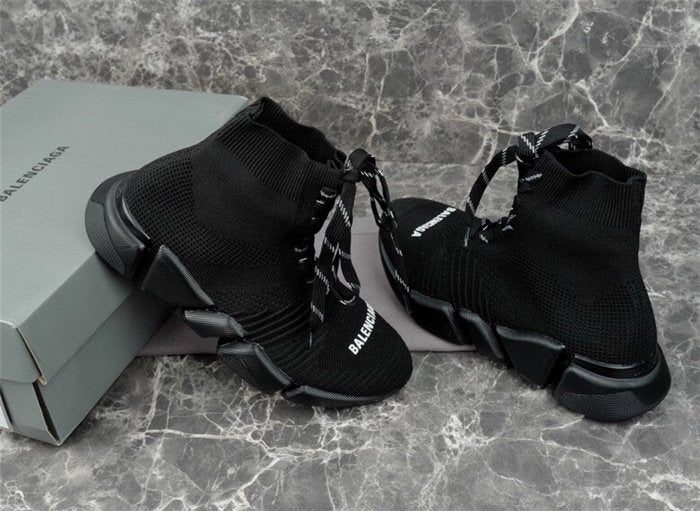 Balenciaga Speed 2.0 Lace Up Black