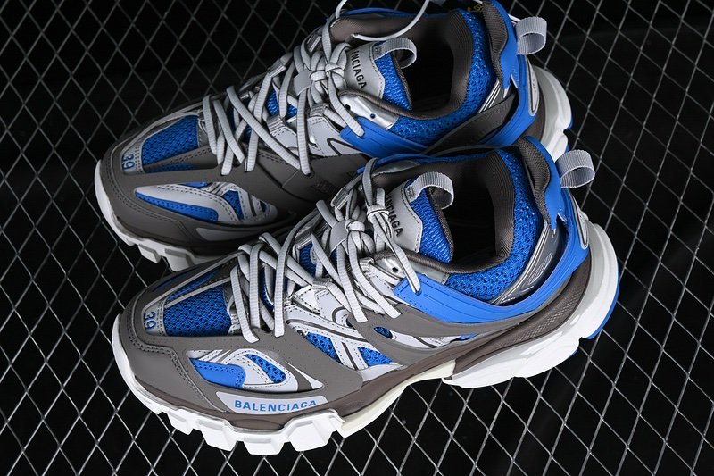 Balenciaga Track Trainer Grey Blue White