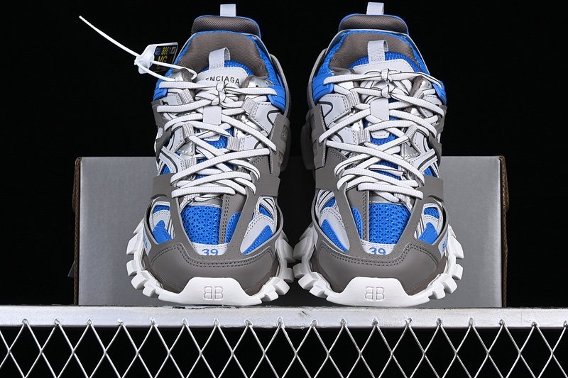 Balenciaga Track Trainer Grey Blue White