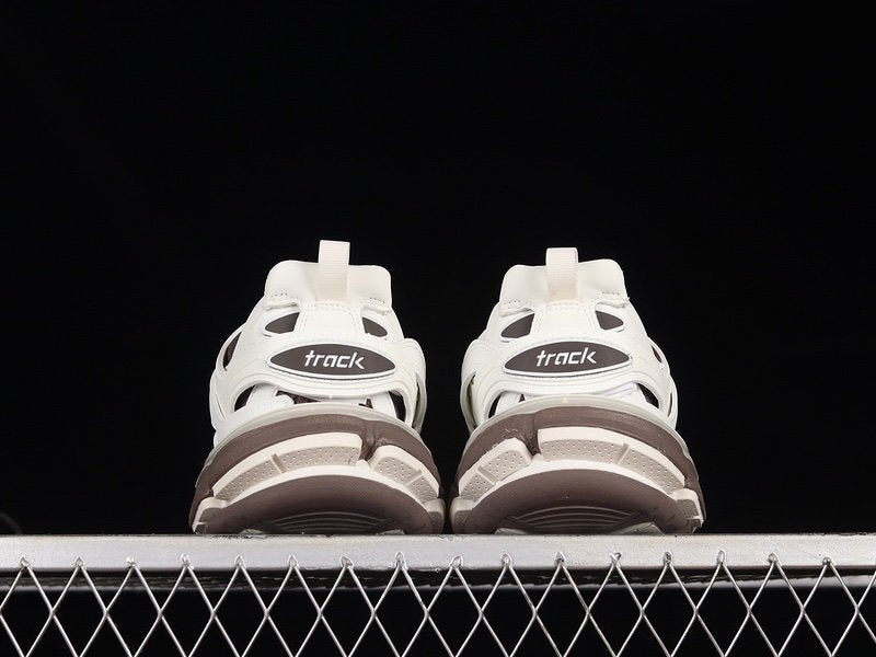 Balenciaga Track Trainer White Brown