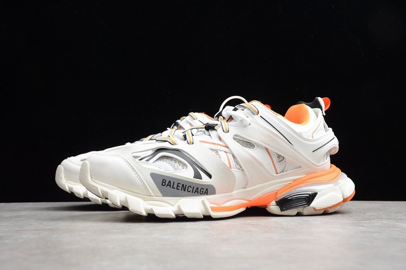 Balenciaga Track Trainer White Orange