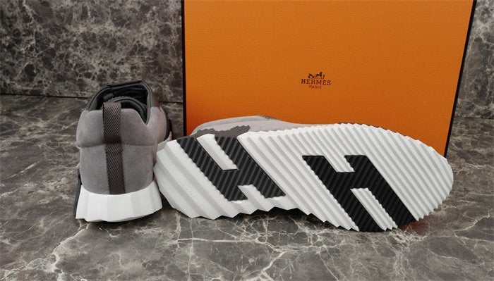 Hermes Bouncing Sneaker Dark Grey/Grey