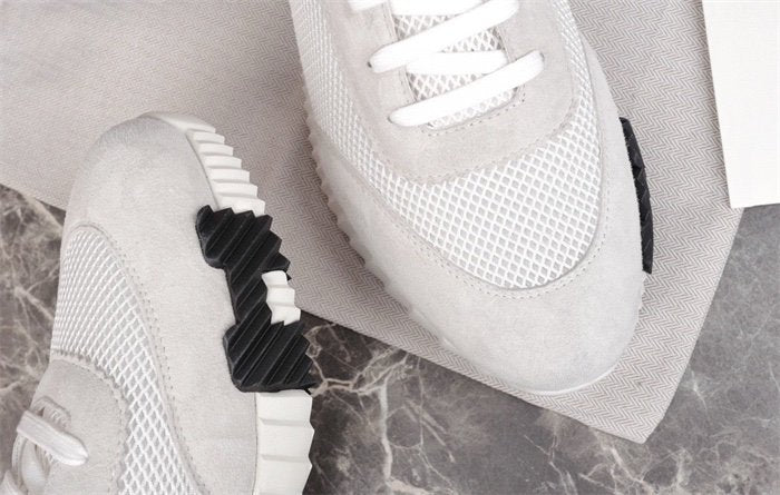 Hermes Bouncing Sneaker White Black H